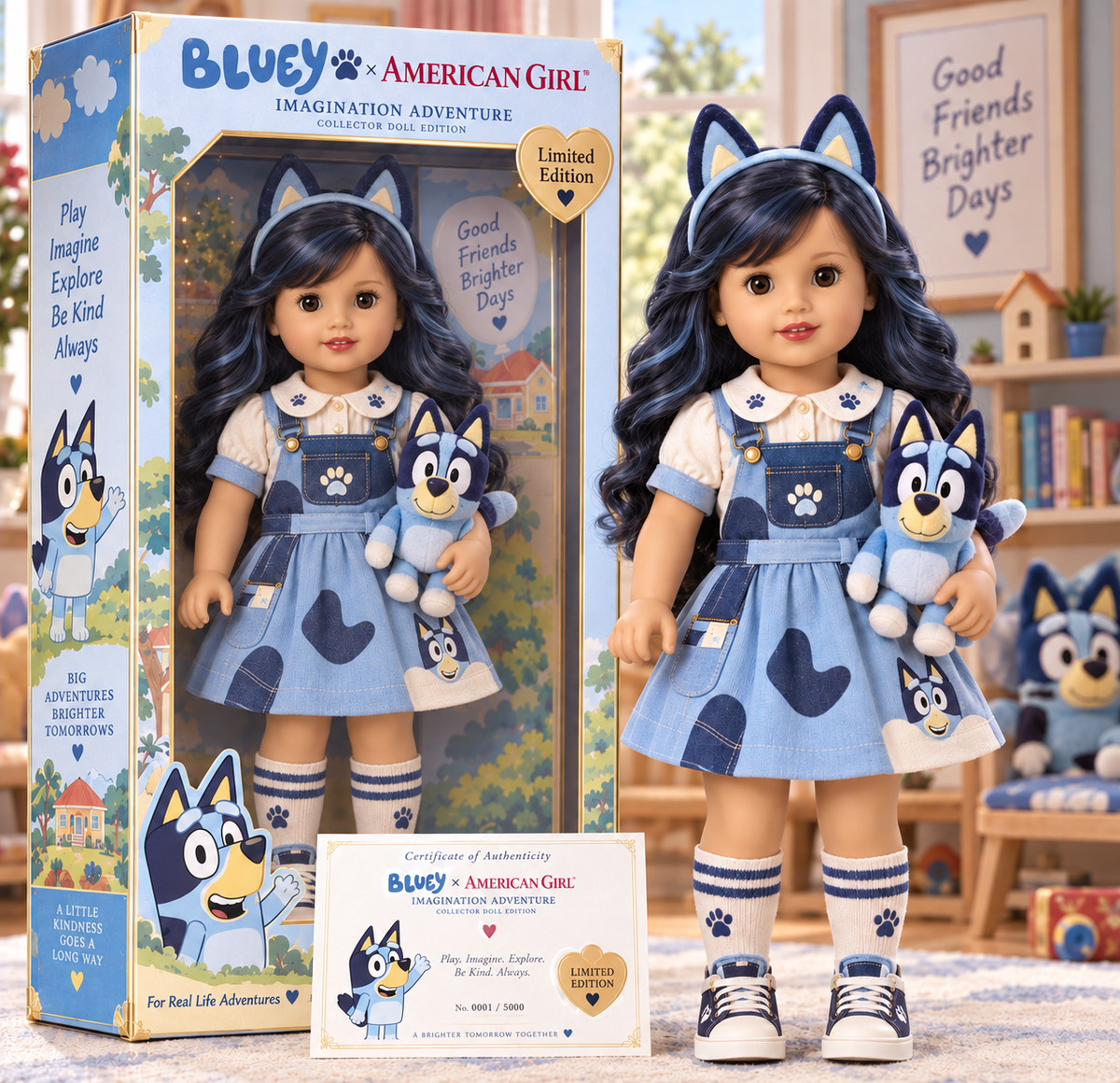 Premium BLU Commemorative Collector Doll PDL