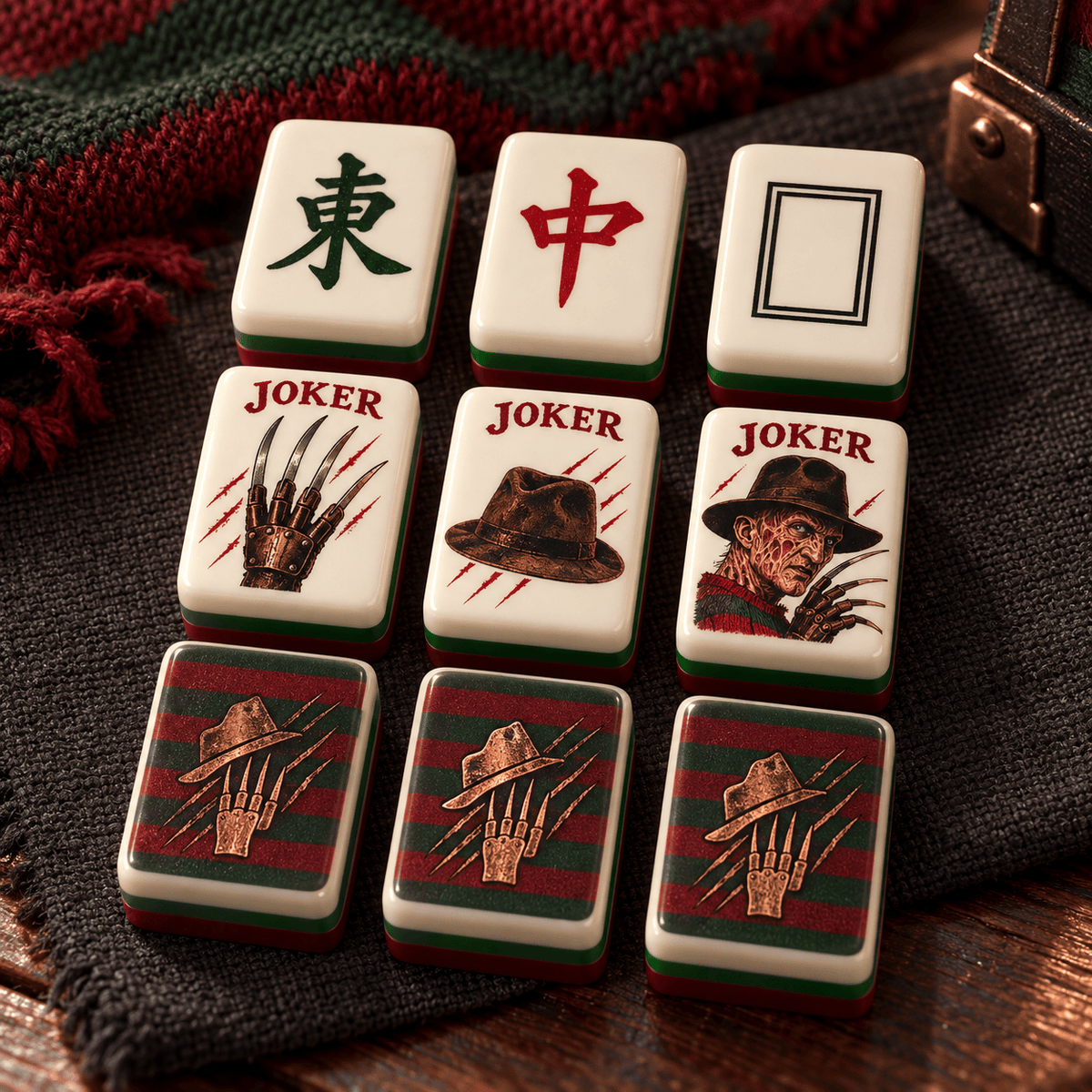 Premium FDKG Mahjong Tiles Set TNSM