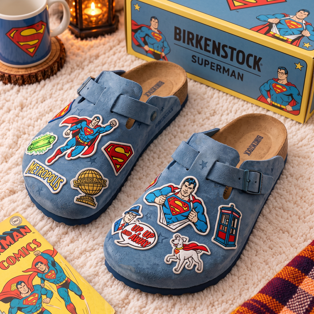 PREMIUM SPM MINK SUEDE CLOGS NPL
