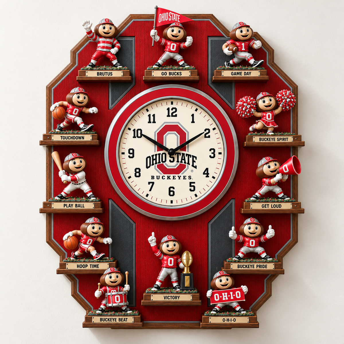 OSB Premium Mascot Sculpture Clock Collection PTKL