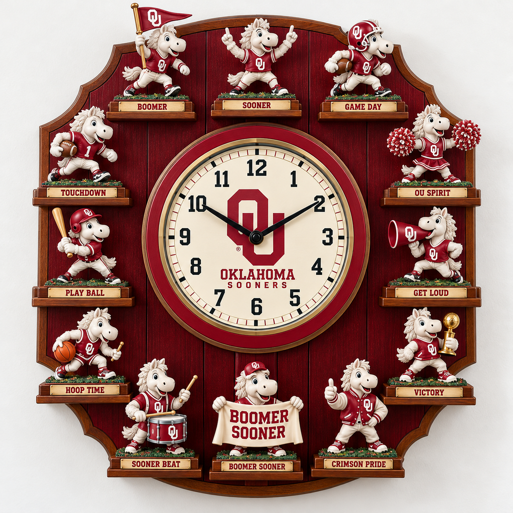 OSN Premium Mascot Sculpture Clock Collection PTKL