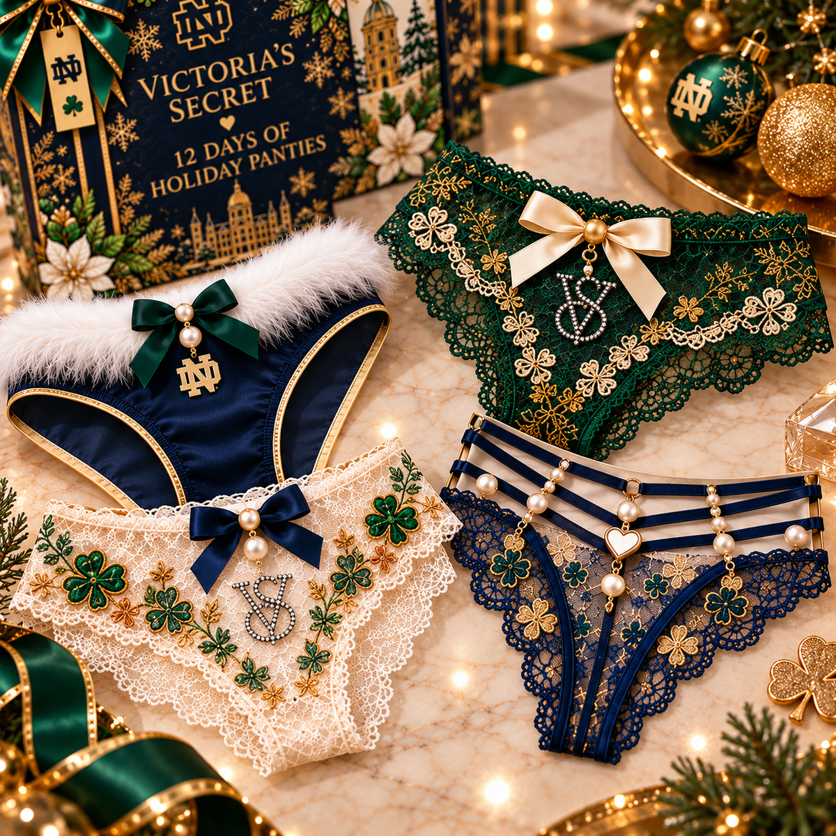 NDFI 12 Days of Holiday Panties Advent Calendar BMD